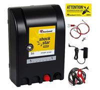 horizont Shockstar AN420 - Dispositivo per recinzione, 12 V, 230 V, 4,2 J, 11800 Volt, per fino a 25 km di lunghezza della recinzione o 12 reti da 50 m, ideale per cavalli, bovini, maiali, pecore, con