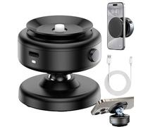 Horizum Suction Phone Tripod, 360°Suction Phone Tripod, Electric Vacuum Adjustable Magnetic Suctions Cup Phones Mount, Adjustable Magnetic Suction Cup Phone Holder (Black)