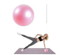 Horktrust Pallone Pilates 25 cm - Pallone Pilates、Pallina Fitness Accessorio per Pilates e Yoga per Palestra Yoga Gravidanza Sedile Ufficio, Formazione di Base & Terapia Fisica & Migliorare