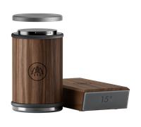 HORL®3 affilacoltelli a rullo - incluso calibro magnetico per l'affilatura con angoli di 15° & 20°, noce