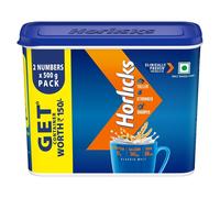 Horlicks Health & Nutrition Drink for Kids, 2x500 g Combo | Classic Malt f/ship