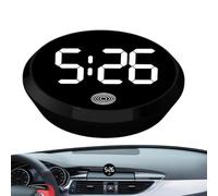 Horloge numérique pour tableau de bord de voiture - Horloges pour grille d'aération de voiture | Horloge numérique pour tableau de bord de voiture, horloge de nuit tactile pour automobile, horloge cré