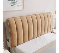 HORLSKI Fodera Per Testiera Del Letto in Velluto Con Imbottitura Elastica Per Decorazione Camera Disponibile in Misure Singolo Matrimoniale King Size Queen Size Di Alta Classe,A,100cm