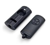Hormann HSE4 868 BS - Cover protettiva per telecomando per garage Hormann HSE4, resistente agli urti, compatibile con telecomando per porta del garage (nero)