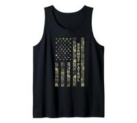 Hormuz Patrol American Flag Camouflage USA Distressed Canotta