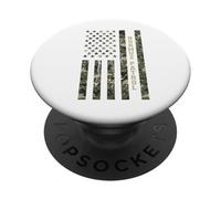 Hormuz Patrol American Flag Camouflage USA Distressed PopSockets PopGrip Adesivo