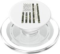 Hormuz Patrol American Flag Camouflage USA Distressed PopSockets PopGrip per MagSafe