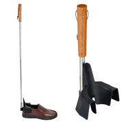 Horn Long Hands per anziani | Corna per scarpe a manico lungo retrattile | Corni di scarpe e jack di stivali, assistenza di scarpe pigre per uomini, donne, bambini, anziani