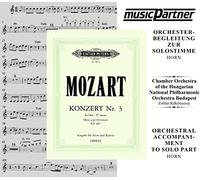 Horn,Orchester - Concerto ES dur N. 3 kv447 per corno e orchestra - mitspiel di CD di note edizione