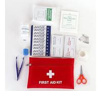 Horn Tools Mini Kit di Pronto Soccorso, Piccolo Compact Medico Kit di Sopravvivenza di Emergenza per Le Emergenze a Casa, in Ufficio, Viaggi, Il Trekking, Il Campeggio