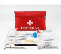 Horn Tools Mini Kit di Pronto Soccorso, Piccolo Compact Medico Kit di Sopravvivenza di Emergenza per Le Emergenze a Casa, in Ufficio, Viaggi, Il Trekking, Il Campeggio
