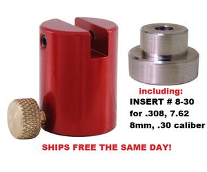 HORNADY B2000 Lock-N-Load Comparatore Corpo E 8-30 Insert C830 per .308 7.62 8MM