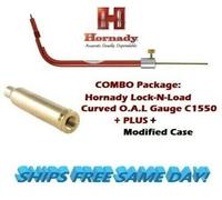 Hornady Lock-N-Load Curvo Oal Calibro C1550 + Modificato Custodia per 22-250 Rem