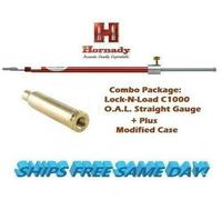 Hornady Lock-N-Load Dritto Oal Calibro C1000 + Modificato Custodia A257 per 257