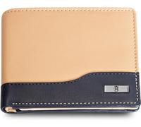 HORNBULL Buttler Portafoglio da uomo in vera pelle con blocco RFID, Dune, Classico