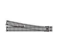 NUOVO 1 X HORNBY OO GAUGE PUNTO ESPRESSO A DESTRA 245MM TRACCIATO - R8078
