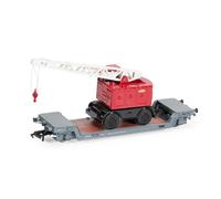 Hornby BR Loriot Y Pianale Con Gru Coles Carico Wagon OO