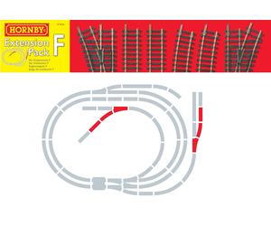 Hornby Ferrovia Estensione Pista Pacchetti per Modello Ferrovia - Calibro di Oo