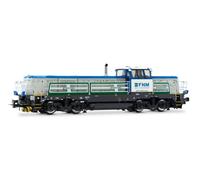 Rivarossi Locomotiva diesel Effishunter 1000 HR2924 FNM/Trenord grigio/blu/verde