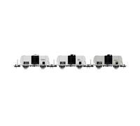 HORNBY HR6517 SET TRE CARRI CISTERNA FS