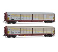 HORNBY HR6673 FS SET DI 2 CARRI CHIUSI TIPO HABILS