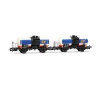 HORNBY HR6709 FS SET DI 2 CARRI CISTERNA A 2 ASSI "IP"