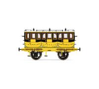 Hornby L&MR 1st Classe Coach " Sovereign " Era 1 Calibro di Oo - R40445