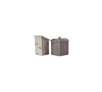 Hornby- Lamp Huts x2 Materiale rotabile-Ferrovia, Multicolore, One Size, R9783