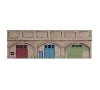 Hornby Low Relief Viaduct with Lock Ups 2 Red Brick