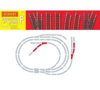 Hornby OO Gauge Pacco Di Estensione F Track - R8226