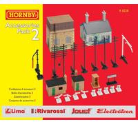 Hornby - Pacchetto Di Estensione Edificio 2 OO Gauge 23 Pezzi - R8228