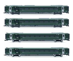 Hornby R40351 Pacchetti pullman, verde
