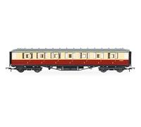 Hornby R40457 BR Gresley Corridor Cremisi e crema 1a classe E10126E