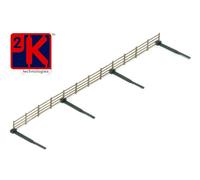 Hornby R537 Recinzione Lato Binario X Sei Lunghezze '00' Gauge Spedizione POD