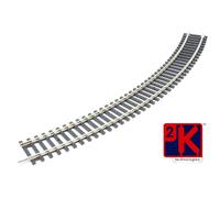 Hornby R605 Setrack 00 Binari Pista 1° Raggio 371mm Curva Doppia 7 Pezzi