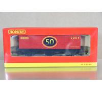 Hornby R6259 2005 50th Anniversario 6 Ruota Closed Van come Nuovo Inscatolato Di