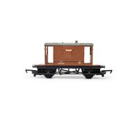 HORNBY R6368 BR 20T Carrello Freno Marrone Modello Ferroviario