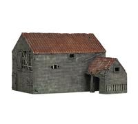 Hornby R7379 Edificio agricolo abbandonato per modellismo Ferroviario OO Gauge, Accessori per modellini di Treni per Aggiungere scenari, diorami, boschi, edifici e Altro, Kit per modellismo