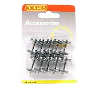 Hornby R8218 10 Pacchetti 14,1 Millimetri Disco 00 Gauge Ruote & Giunti Accessory Pack 10