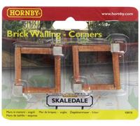 Hornby R8978 Skaledale 00 Gauge Mattone per pareti - Corners