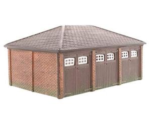Hornby R9812 Tripla Garage Costruzione del Modello Giocattolo