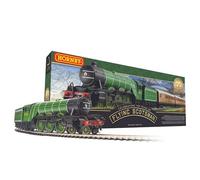 Hornby Set di treni - R1255M Flying Scotsman analogico OO Gauge locomotive modellismo ferroviario treno set, starter elettrico modello treno kit - kit di costruzione di modelli di motore a vapore,