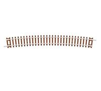 Hornby - TT TT8007 Curva a scartamento TT, 6° Raggio 15°, Pezzi di Binario Extra per modellini ferroviari, Pezzi di binari del Trenino, Include: 1x Curva 6° Raggio da 640 mm