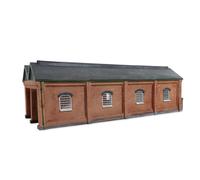 Hornby TT TT9019 Double Engine Shed - Red Brick Collection, Railway - Accessorie