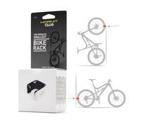 Hornit CLUG roadie Supporto da parete per bici, ideale per pneumatici da 23-32 mm, portata massima 6-13 kg, Bianco/Nero