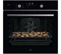 Horno eléctrico AEG OS6PB511AB 71L Negro con función AirFry y limpieza pirolítica