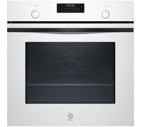 Balay - Forno multifunzione, 60 cm, controllo comfort, Aqualisis, binari 1 livello, vetro bianco, 3HB5131B3