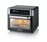 Horno elettrico Severin TO 2077 25L Nero Argento compatto controllo a pulsanti