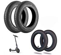 HORO.ES Kit Pneumatici rinforzati da 10" con camere d'aria e distanziatori 3D per scooter Xiaomi M365/PRO (Kit WC)