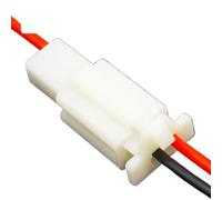 HOROJDTH 1 Kit 2 Pin Way Electrical Wire Connector Set Auto connectors with Cable/Total Length 21CM